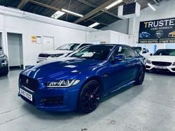 Blue Used 2017 Jaguar XE R-Sport Sedan | £11,995 (Fair price)