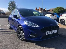 Blue Used 2018 Ford Fiesta ST-Line X Hatchback | £11,199 (Fair price)