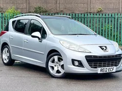 Silver Used 2012 Peugeot 207 Allure Estate | £2,695 (Fair price)
