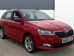 Red Used 2018 Skoda Fabia SE L Estate | £9,426 (Good price)