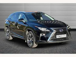Velvet black Used 2019 Lexus RX450h SUV | £26,291 (Good price)