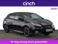 Black Used 2022 Nissan Leaf Tekna Hatchback | £11,949 (A bit pricey)