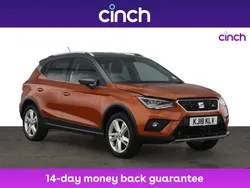 Orange Used 2018 Seat Arona FR SUV | £10,949 (Fair price)