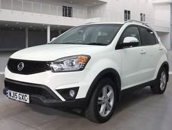 White Used 2015 Ssangyong (KGM) Korando SUV | £7,599