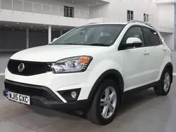 White Used 2015 Ssangyong Korando SUV | £7,599 (Fair price)