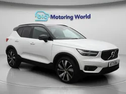 White Used 2021 Volvo XC40 R-Design Pro SUV | £24,200 (Fair price)