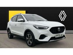 White Used 2020 MG ZS Excite Sedan | £12,326 (Fair price)