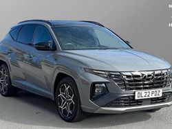 Grey Used 2022 Hyundai Tucson N Line SUV | £21,363 (Fair price)