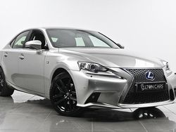 Silver Used 2014 Lexus IS300h Sport Line Sedan | £11,495 (A bit pricey)