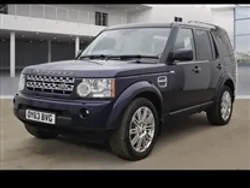 Blue Used 2013 Land Rover Discovery 4 HSE SUV | £15,371 (Fair price)