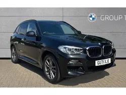Black Used 2021 BMW X3 M Sport SUV | £28,250 (Good price)