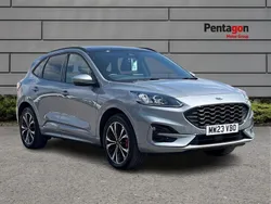 Solar silver premium paint Used 2023 Ford Kuga ST-Line X SUV | £24,995 (Fair price)