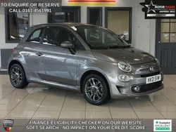 Grey Used 2021 Fiat 500 Sport Hatchback | £10,240 (Fair price)