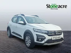 White Used 2022 Dacia Sandero Comfort Hatchback | £10,945 (Fair price)