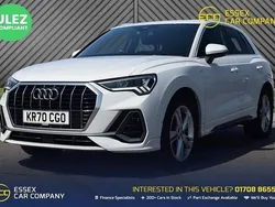 White Used 2020 Audi Q3 S-Line SUV | £18,849 (Fair price)