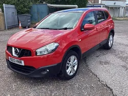 Red Used 2013 Nissan Qashqai +2 Acenta SUV | £2,750 (A bit pricey)