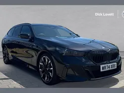 Black Used 2024 BMW 530e M Sport Estate | £64,990