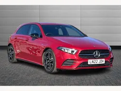 Patagonia red Used 2022 Mercedes A200 Executive Hatchback | £24,350 (A bit pricey)