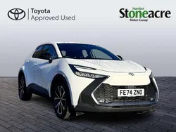 White Used 2024 Toyota C-HR Design SUV | £27,000 (Fair price)
