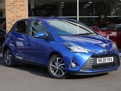 Blue Used 2020 Toyota Yaris Hatchback | £10,650 (Fair price)