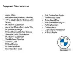 White Used 2022 BMW 320e M Sport Sedan | £26,995 (Fair price)