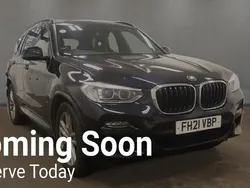 Black Used 2021 BMW X3 M Sport SUV | £17,990 (Super price)