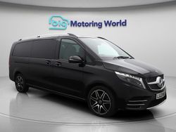 Black Used 2023 Mercedes V300 AMG line MPV | £62,000 (Good price)
