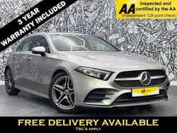 Silver Used 2019 Mercedes A200 AMG line Hatchback | £19,545 (Fair price)