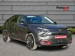 Metallic platinum grey Used 2022 Citroën e-C4 Shine Hatchback | £13,995 (Fair price)