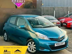 Blue Used 2011 Toyota Yaris Multidrive S Hatchback | £7,990