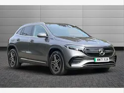 Mountain grey Used 2021 Mercedes EQA250 AMG line SUV | £23,450 (Fair price)