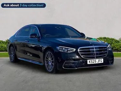 Black Used 2025 Mercedes S450 Executive Sedan | £109,777