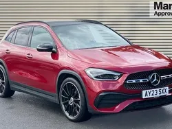 Red Used 2023 Mercedes GLA200 AMG Line Premium Plus SUV | £33,163 (Fair price)