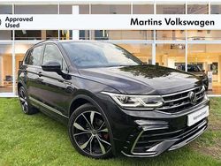 Black Used 2023 VW Tiguan R-line SUV | £29,495 (A bit pricey)