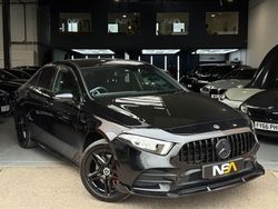Black Used 2021 Mercedes A250 AMG line Sedan | £16,495 (Fair price)