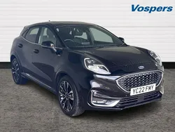 Black Used 2022 Ford Puma ST-Line SUV | £18,945 (Fair price)