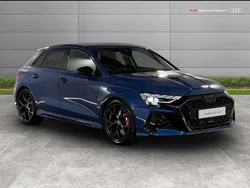 Blue New 2025 Audi RS3 Comfort Hatchback | £55,999 (Super price)