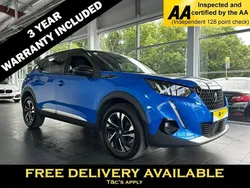 Blue Used 2021 Peugeot 2008 GT SUV | £14,095 (Fair price)
