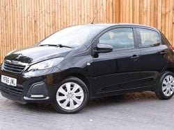 Black Used 2016 Peugeot 108 Active Hatchback | £6,950 (Fair price)