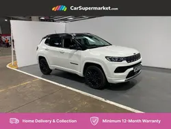 White/black Used 2023 Jeep Compass SUV | £17,197 (Fair price)