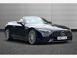 Black Used 2023 Mercedes SL43 AMG Cabriolet | £72,981