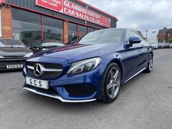 Blue Used 2018 Mercedes C250 AMG Line Premium Plus Coupe | £15,490 (Fair price)