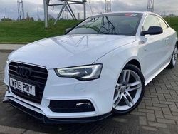 White Used 2015 Audi A5 S-Line Coupe | £7,475 (Good price)