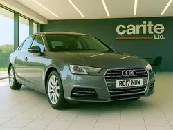 Grey Used 2017 Audi A4 S-Line Sedan | £10,495 (Fair price)