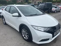 White Used 2012 Honda Civic EX Hatchback | £2,999 (A bit pricey)