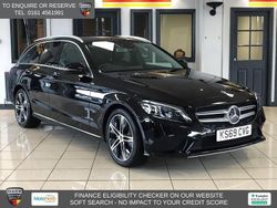 Black Used 2019 Mercedes C200 Estate | £17,870 (Fair price)