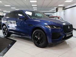 Blue Used 2021 Jaguar F-Pace R-Dynamic SUV | £27,449 (Fair price)