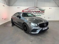 Grey Used 2017 Mercedes E220 AMG line Coupe | £17,499 (Fair price)