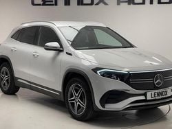 White Used 2021 Mercedes EQA250 AMG line SUV | £18,690 (Fair price)