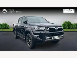 Black Used 2023 Toyota HiLux Pickup | £37,199 (A bit pricey)